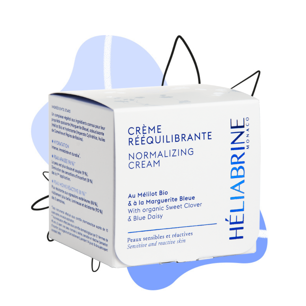 Heliabrine Organic Sweet Normalizing Cream Κρέμα ενυδάτωσης και προστασίας