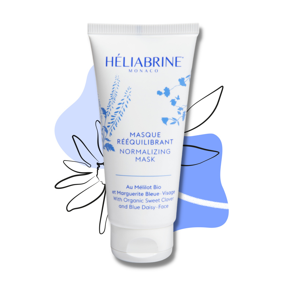 Heliabrine Normalizing Melilot Mask with Organic Sweet Clover Μάσκα βιολογικού μελίλωτου