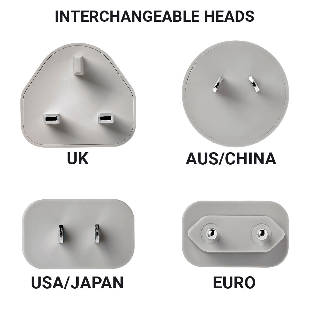 Go Travel Worldwide USB-A & USB-C Charger +