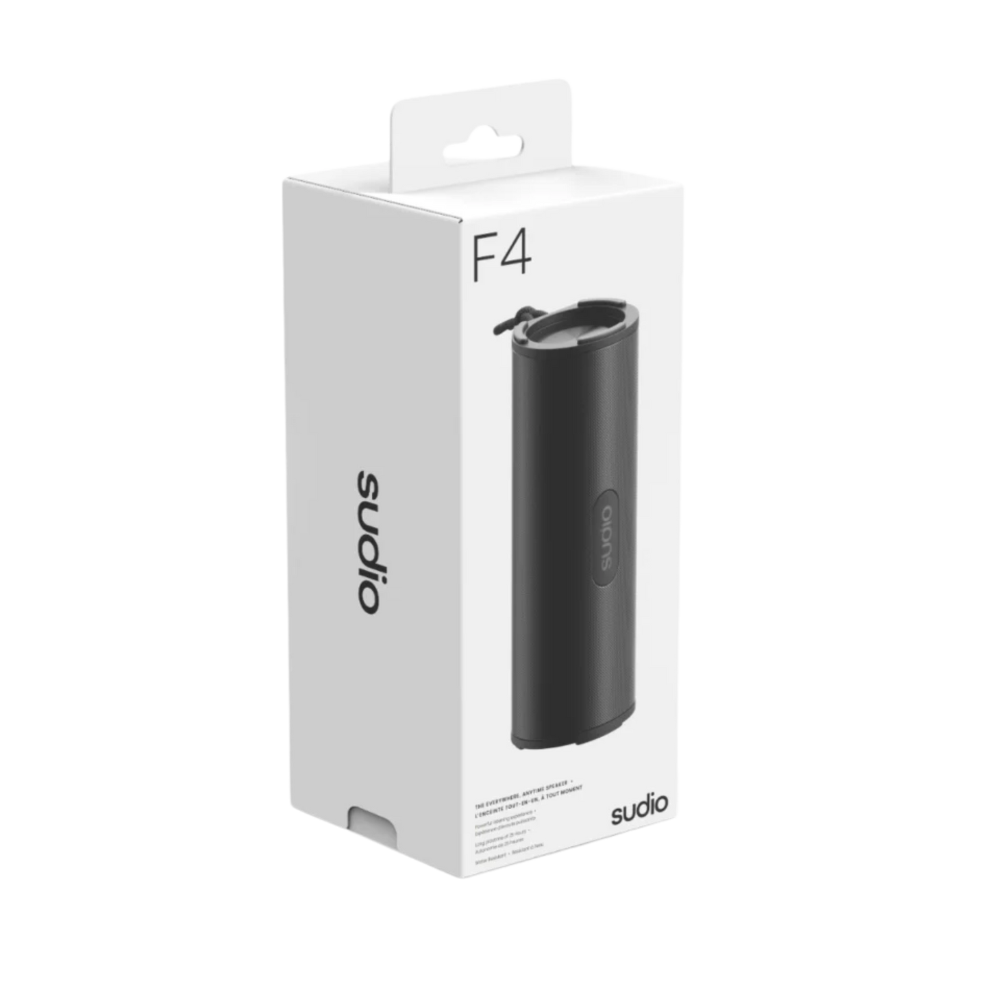 Sudio F4 ‒ Φορητό Bluetooth Ηχείο «Everywhere, Anytime»