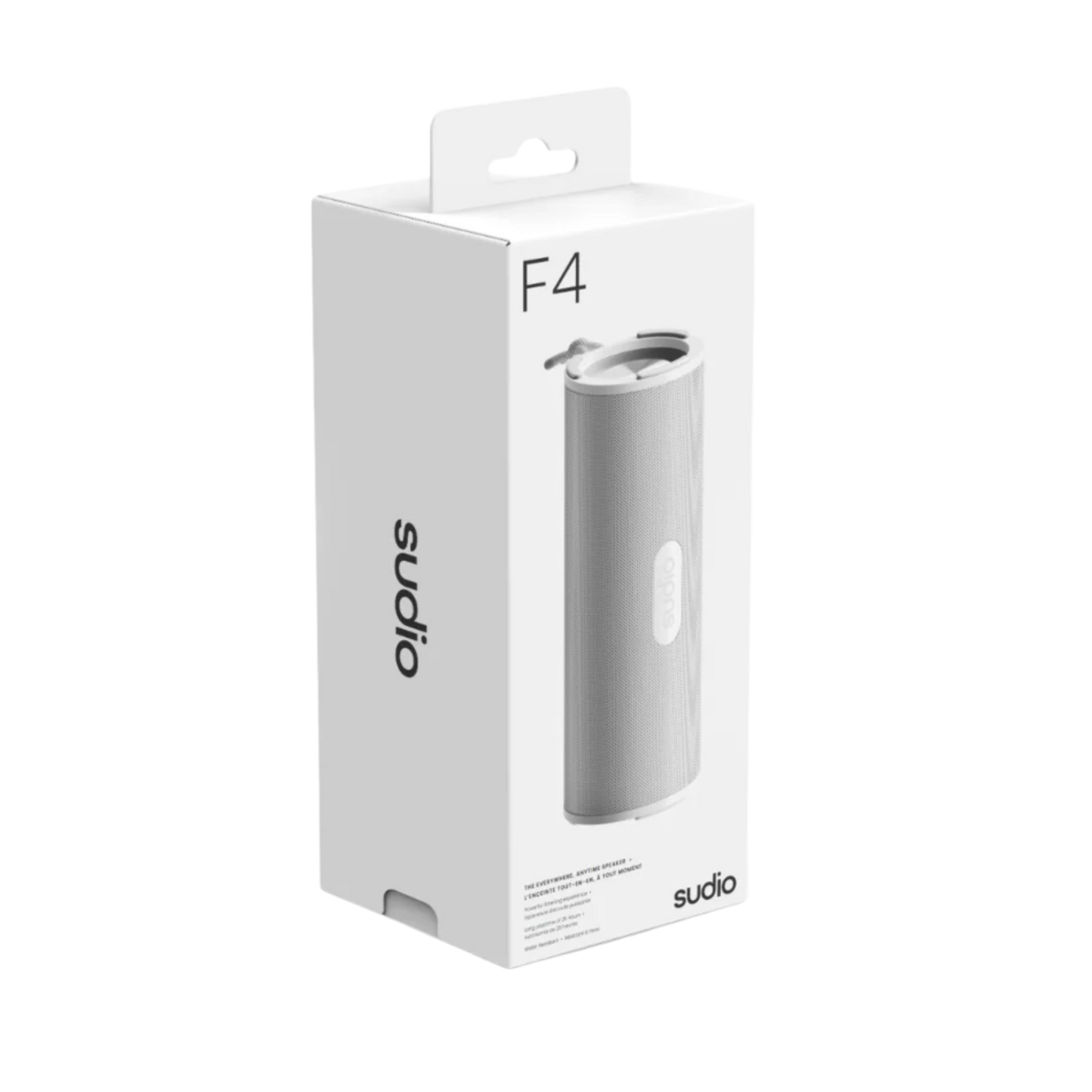 Sudio F4 ‒ Φορητό Bluetooth Ηχείο «Everywhere, Anytime»