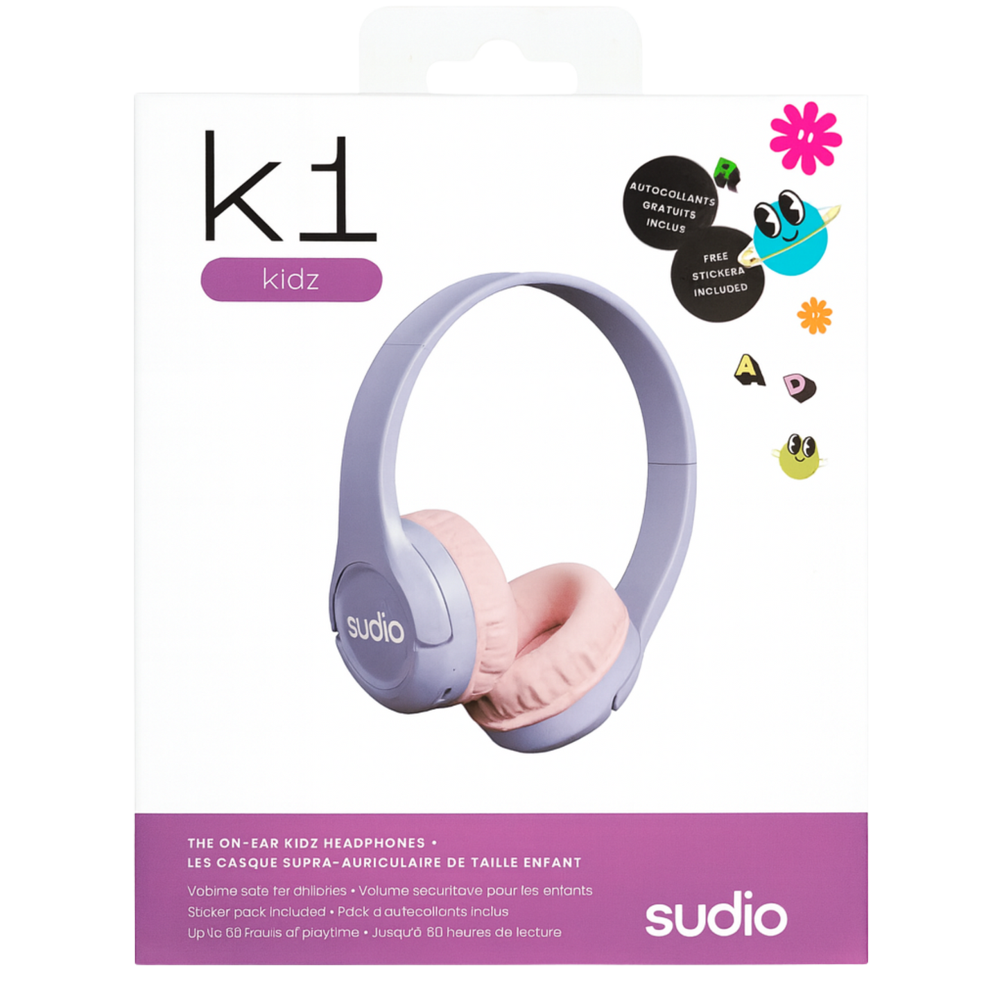 Sudio K1 Kids ‒ Ασύρματα Παιδικά Ακουστικά με Όριο Έντασης