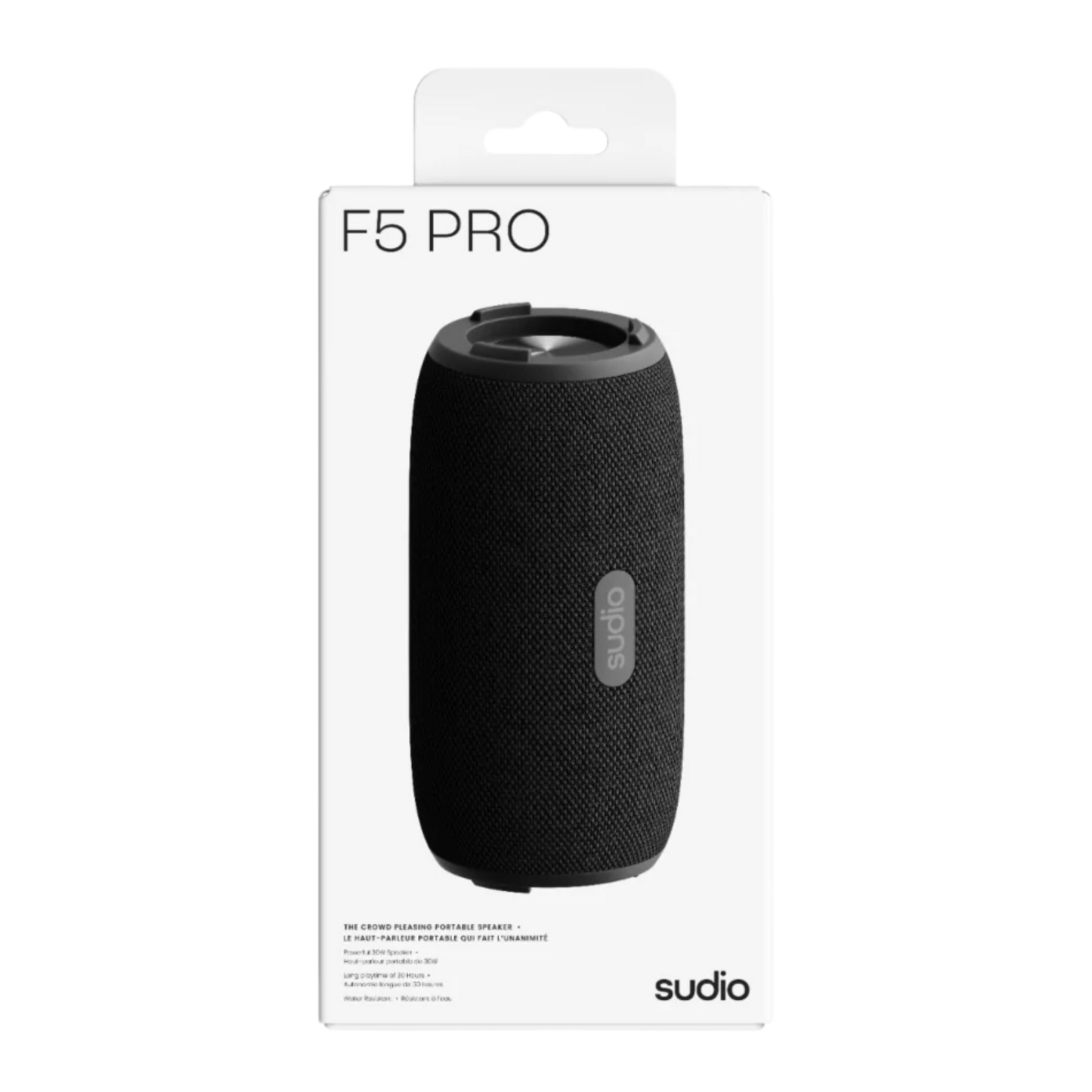 Sudio F5 Pro ‒ Φορητό Ηχείο 30 W με Μεγάλη Αυτονομία & Αντοχή
