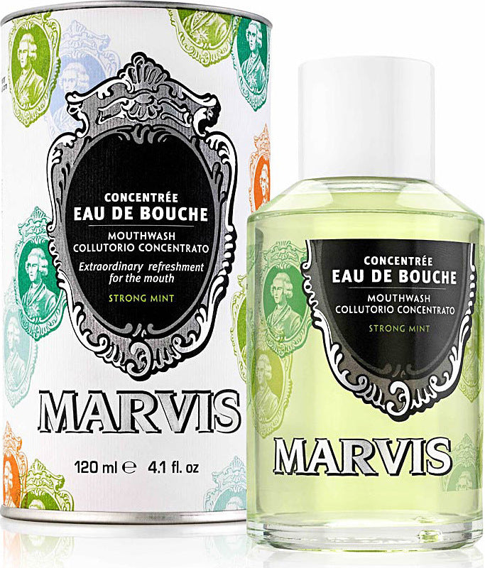 Marvis Eau De Bouche Στοματικό Διάλυμμα Strong Mint 120ml