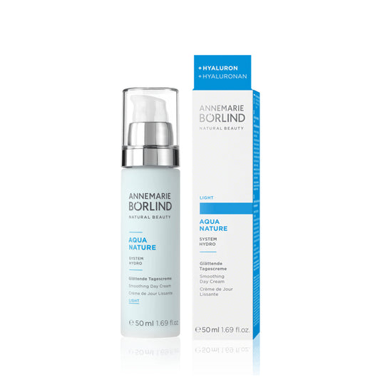 Annemarie Borlind Aquanature Day Cream Light Ελαφριά κρέμα ημέρας υαλουρονικού