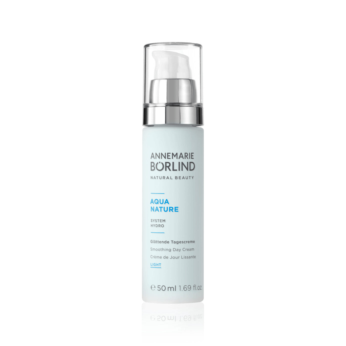 Annemarie Borlind Aquanature Day Cream Light Ελαφριά κρέμα ημέρας υαλουρονικού