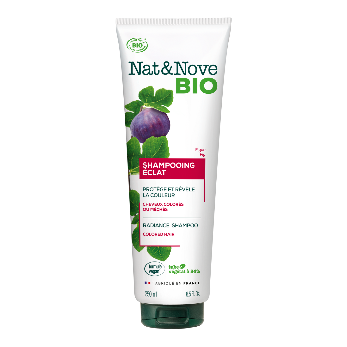 Nat & Nove Bio - Colored Hair Radiance Shampoo - Σαμπουάν λάμψης για βαμμένα μαλλιά