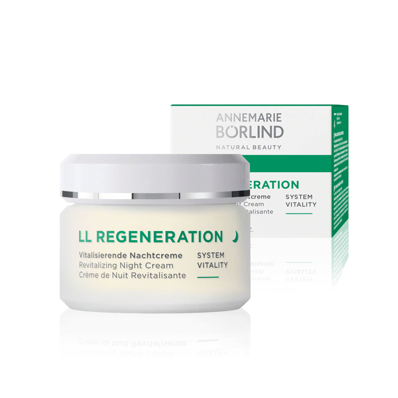 Annemarie Borlind LL Regeneration Night Cream Θρεπτική κρέμα νύχτας για ενυδάτωση, αντιγήρανση & σύσφιξη