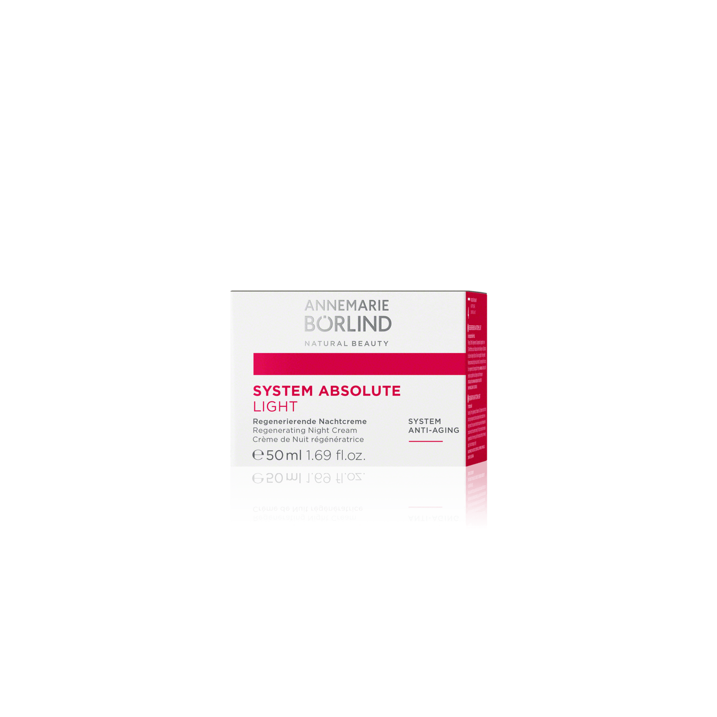 Annemarie Borlind System Absolute Anti-aging Light Θρεπτική κρέμα νύχτας ελαφριάς υφής για απαιτητικά δέρματα