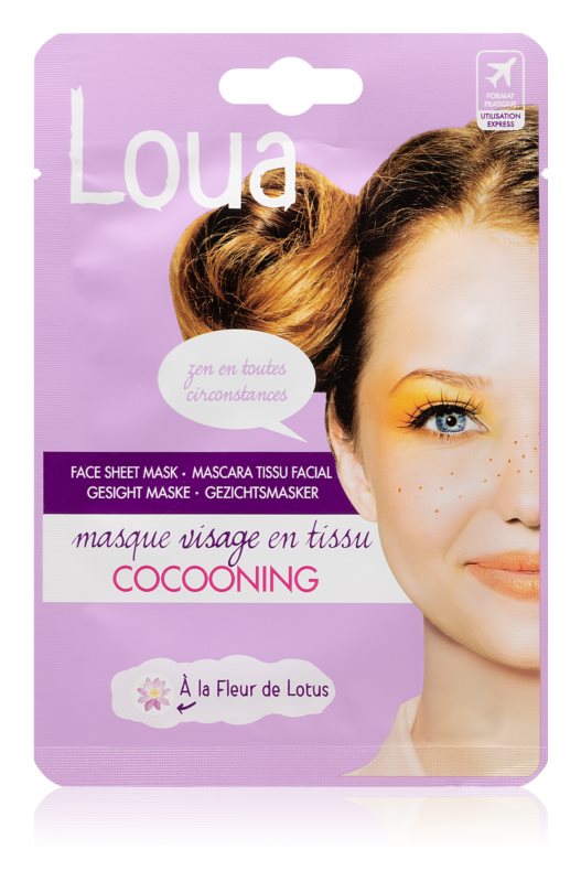 Loua Cocooning Face Sheet Mask 23ml