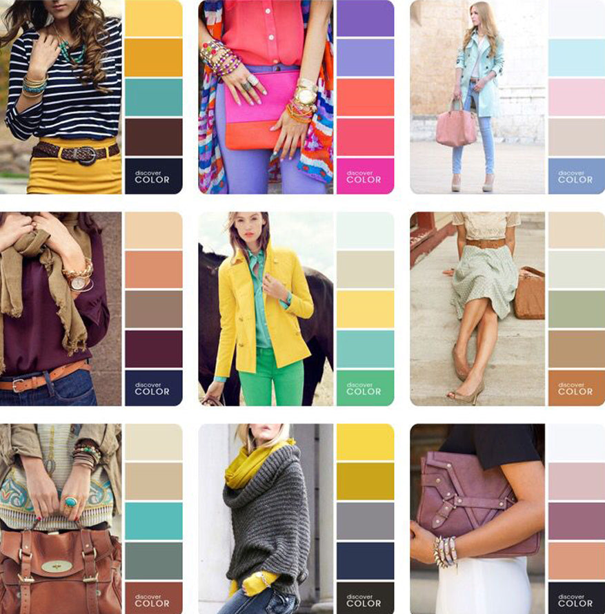 7 Αλάνθαστοι χρωματικοί συνδυασμοί ρούχων