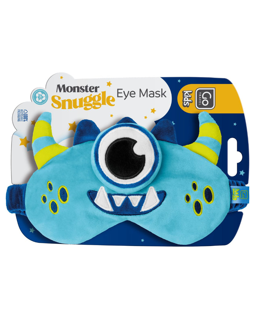 Go Travel Monster Snuggle Eye Mask Κids