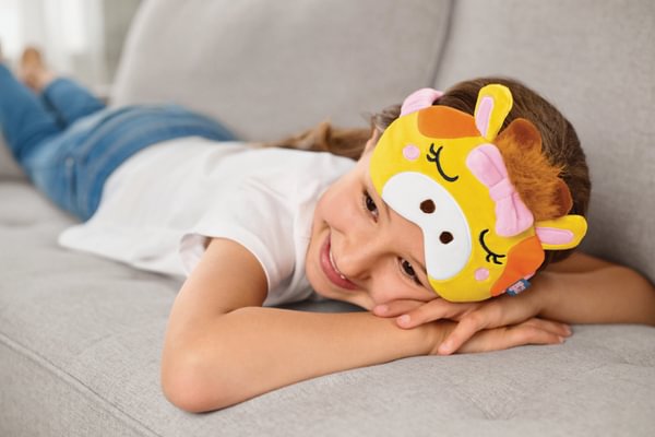 Go Travel Giraffe Snuggle Eye Mask Κids