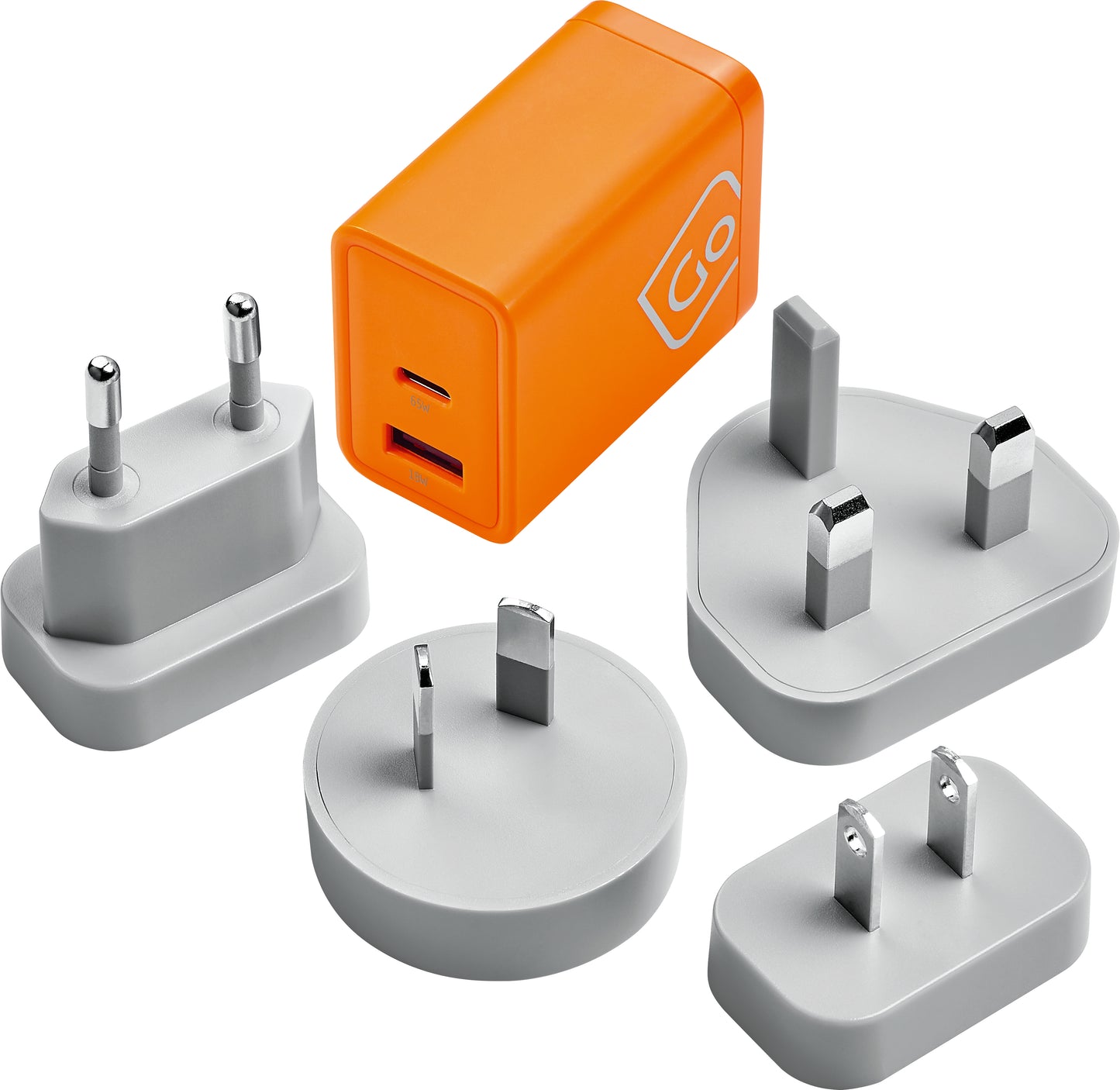 Go Travel Worldwide USB-A & USB-C GaN Charger 65W