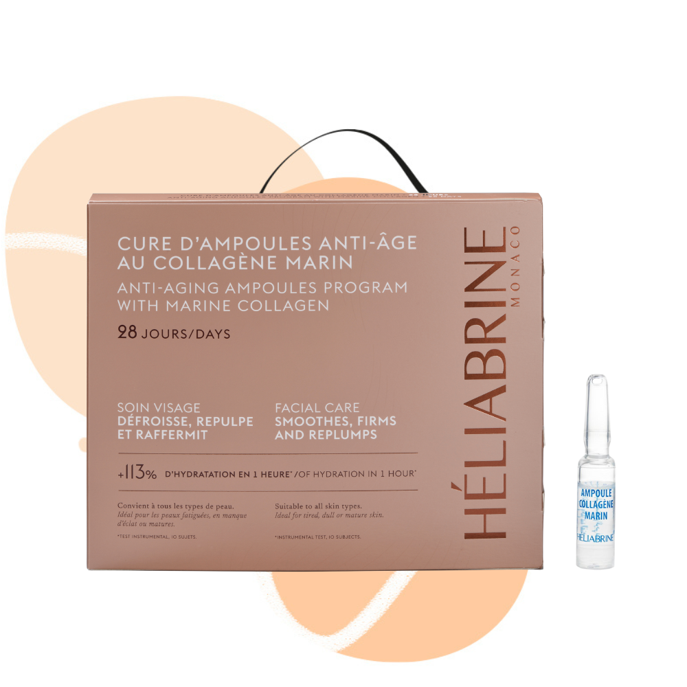 Heliabrine Marine Collagen Ampoules Αμπούλες θαλάσσιου κολλαγόνου με αντιγηραντική δράση