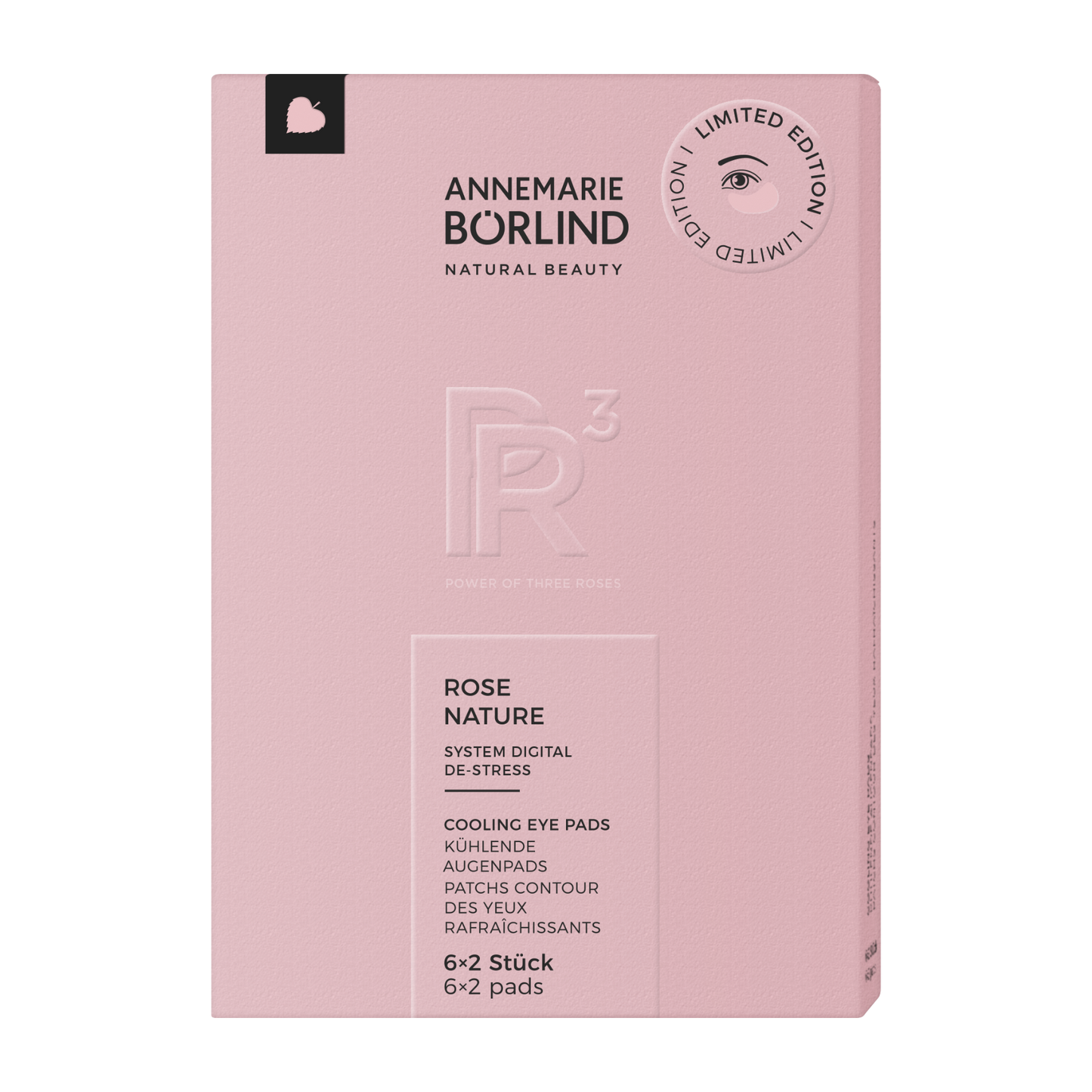 Rose Nature Cooling Eye Pads