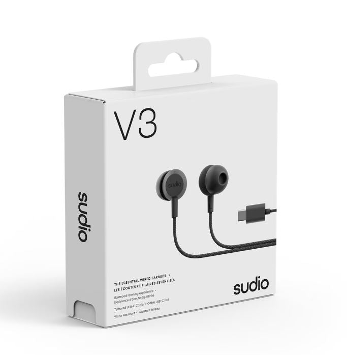 Sudio V3 - The Essential Wired Earbuds