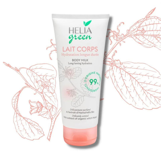 HELIAGREEN Body milk long-lasting hydration 200ml