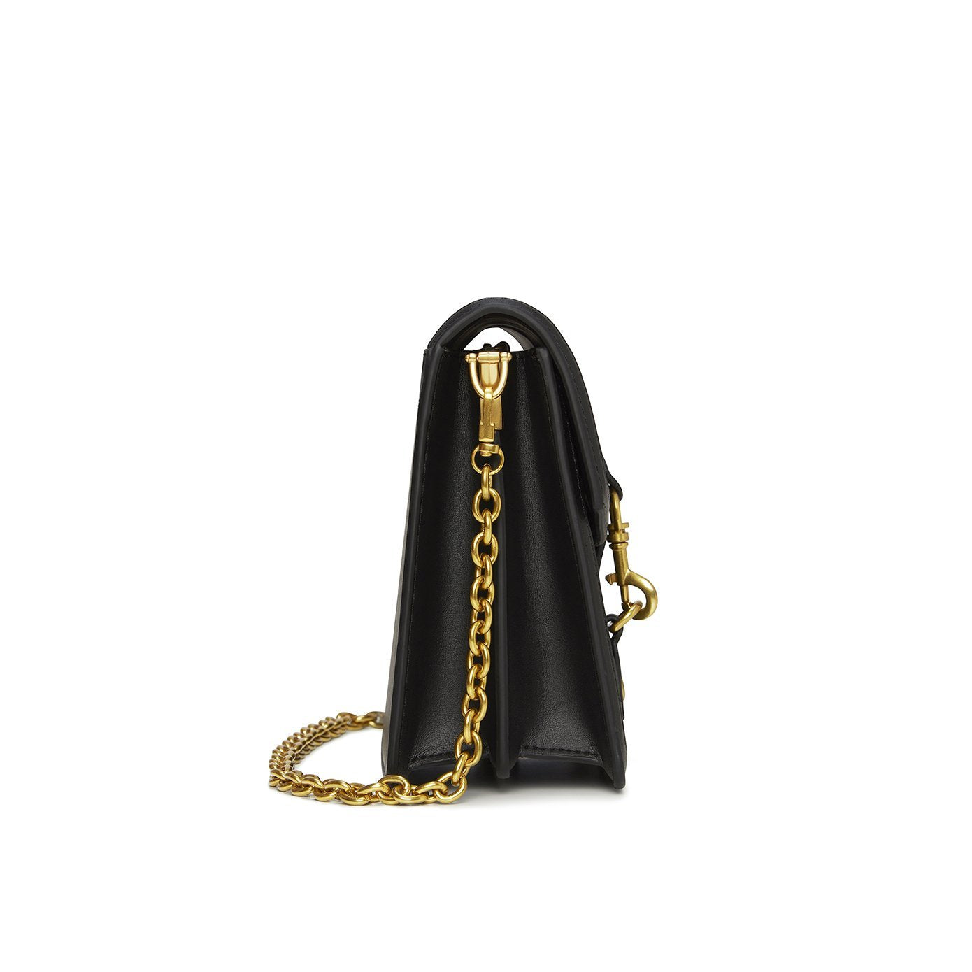 <transcy>LaBante London Daisy Black Vegan Shoulder & Crossbody Bag</transcy>