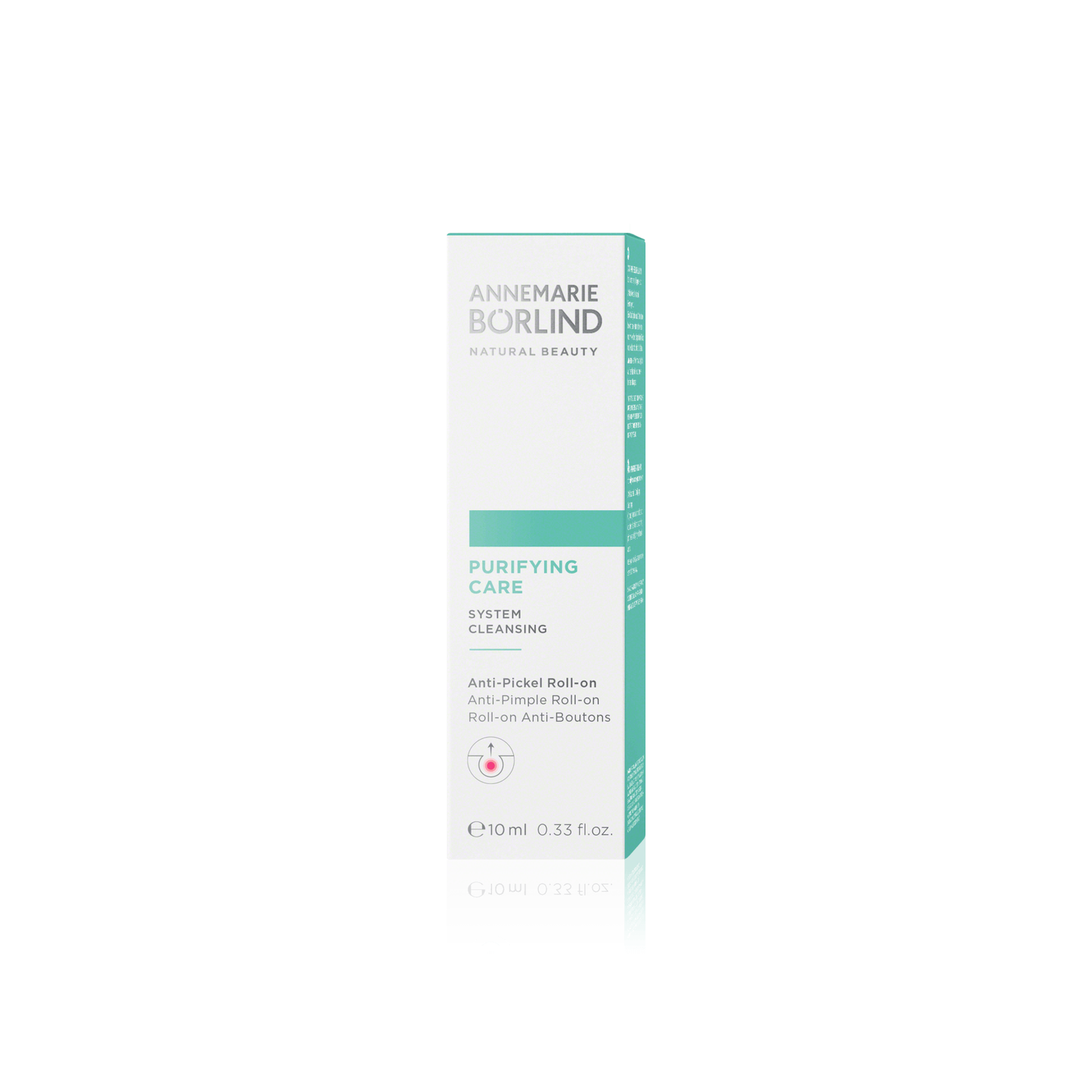 <transcy>Annemarie Borlind Purifying Care System Cleansing Anti-Pimple, Anti-bacterial, Clarifying, Soothing Roll-on</transcy>
